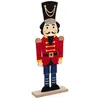 Image de Atmosphera Créateur d'intérieur - Personnage Feutrine "Casse Noisette" 41cm Rouge