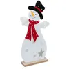 Image de Atmosphera Créateur d'intérieur - Bonhomme de Neige Feutrine "LED" 37cm Blanc
