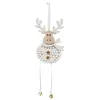 Image de Atmosphera Créateur d'intérieur - Sujet de Noël en Bois "Renne" 30cm Blanc