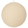 Image de Atmosphera Créateur d'intérieur - Bougie Boule Rustic 10cm Ivoire