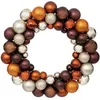 Image de Atmosphera Créateur d'intérieur - Couronne "Boule de Noël" 35cm Marron
