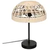 Image de Atmosphera Créateur d'intérieur - Lampe à Poser en Rotin "Rory" 41cm Beige