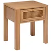 Image de Atmosphera Créateur d'intérieur - Table de Chevet 1 Tiroir "Tiria" 52cm Marron