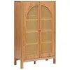 Image de Atmosphera Créateur d'intérieur - Armoire 2 Portes "Tiria" 92cm Marron