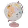 Image de Atmosphera for Kids - Globe Terrestre Enfant "Animaux" 28cm Rose