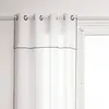 Image de Atmosphera Créateur d'intérieur - Rideau Voilage à Oeillets "Fred" 140x240cm Blanc
