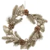 Image de Atmosphera Créateur d'intérieur - Couronne de Noël "Pomme de Pin" 40cm Or