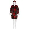 Image de Sweat plaid imprimé tartan TU rouge Atmosphera