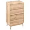 Image de Commode 4 tiroirs Abana naturel 5five