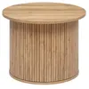 Image de Table à café placage effet bois D 60 x H 45 cm