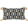 Image de Atmosphera Créateur d'intérieur - Coussin Déco à Pompons Tribal 30x50cm Multicolore