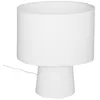 Image de Atmosphera Créateur d'intérieur - Lampe à Poser en Tissu "Eira" 45cm Blanc