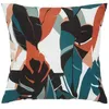 Image de Atmosphera Créateur d'intérieur - Coussin Déco "Diva" 40x40cm Bleu Canard