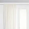 Image de Atmosphera Créateur d'intérieur - Rideau Nid d'Abeille "Widdy" 130x260cm Blanc