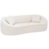 Image de Canape droit ATMOSPHERA 3 places en polyester blanc 100 x 232 x 75 cm