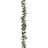 Image de Atmosphera Créateur d'intérieur - Guirlande de Noël "Houx Enneigé" 180cm Vert