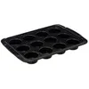 Image de FIVE Simply Smart - Moule 12 Muffins "Caractère" 33cm Noir