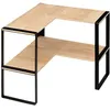 Image de FIVE Simply Smart - Étagère d'Angle de Cuisine "Blackwood" 40cm Naturel