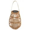 Image de Atmosphera Créateur d'intérieur - Lanterne Solaire Rania 23cm Naturel