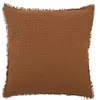 Image de Atmosphera Créateur d'intérieur - Coussin Nid d'Abeille "Widdy" 45x45cm Terracotta