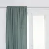 Image de Atmosphera Créateur d'intérieur - Rideau Nid d'Abeille "Widdy" 130x260cm Vert Céladon
