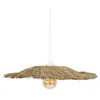 Image de Atmosphera Créateur d'intérieur - Lampe Suspension Paille "Yoni" 58cm Naturel