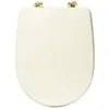 Image de FIVE Simply Smart - Abattant WC Design "Duo" 49cm Ivoire