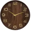 Image de Horloge D55 Ivana bois foncé Atmosphera