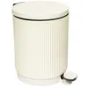 Image de FIVE Simply Smart - Poubelle de Salle de Bain "Onyx" 5L Beige Lin
