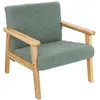Image de Atmosphera for Kids - Fauteuil Enfant Bouclette "Basile" 46cm Vert