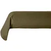 Image de Atmosphera Créateur d'intérieur - Taie de Traversin "Alban" 85x185cm Kaki