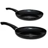 Image de FIVE Simply Smart - Lot de 2 Poêles en Aluminium "Induction" 24-28cm Noir
