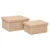 Image de FIVE Simply Smart - Lot de 2 Boîtes de Rangement "Kord" 38cm Naturel