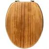 Image de 5Five, Robinet de bidet, Deska bidetowa Drewniana deska sedesowa ACACIA, 46,5 x 37,3 x 6,4 cm