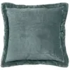 Image de Atmosphera Créateur d'intérieur - Coussin Déco Flanelle "Cuddly" 53x53cm Bleu Givré