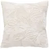 Image de Atmosphera, Coussin d’assise, Coussin décoratif RYO, motif feuilles, 40 x 40 cm (40 x 40 cm)