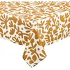 Image de Atmosphera Créateur d'intérieur - Nappe Antitache Imprimé "Jolan" 140x240cm Ocre
