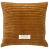 Image de Atmosphera Créateur d'intérieur - Coussin Déco Matelassé "Family Corner" 45x45cm Ocre