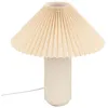 Image de Atmosphera Créateur d'intérieur - Lampe à Poser en Porcelaine "Talya" 38cm Beige