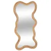 Image de Miroir organique 180 x 87 cm rotin Maggie Atmosphera