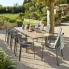 Image de Table extensible 10 places Evasion effet bois honey/graphite Hespéride