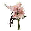 Image de Atmosphera Créateur d'intérieur - Bouquet Artificiel Composé "Wild Romance" 60cm Rose