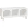 Image de Meuble bas 3 niches Tara blanc Atmosphera