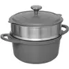 Image de 5five Simple Smart Grau 24 cm, Poêle + casserole, Gris