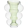 Image de Atmosphera Créateur d'intérieur - Vase Double en Verre "Matali" 36cm Vert