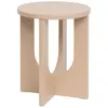 Image de Atmosphera - Table à café ronde en bois BLOOM - Noisette - Bloom