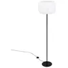 Image de Atmosphera Créateur d'intérieur - Lampadaire en Coton "Tobie" 37cm Blanc & Noir
