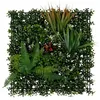 Image de Atmosphera Créateur d'intérieur - Carré Végétal Artificiel Tropical "Izy" 50cm Vert
