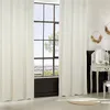Image de Atmosphera Créateur d'intérieur - Rideau à  illets Tufté "Willow" 135x260cm Ivoire