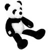 Image de Atmosphera for Kids - Peluche Enfant Panda "Andy" 35cm Noir & Blanc